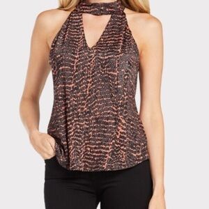 Nwt Allison Joy sleeveless blouse. Sz l